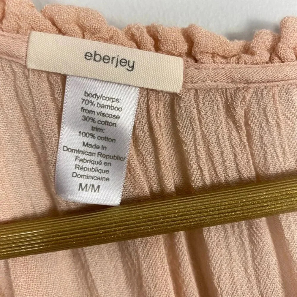 Eberjey Pink Summer of Love Sofia Swim Cover Up Dress - Picture 9 of 16